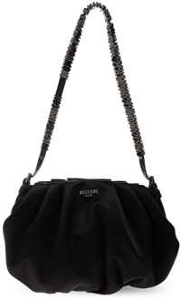 Moschino Shoulder bag with logo Moschino , Black , Dames - ONE Size