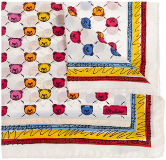 Moschino Silk pocket square Moschino , Multicolor , Heren - ONE Size