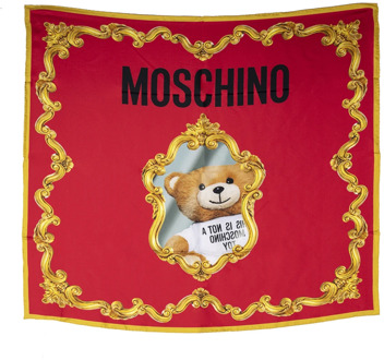 Moschino Silky Scarves Moschino , Multicolor , Dames - ONE Size
