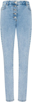 Moschino Skinny Jeans Moschino , Blue , Dames - W25,W26,W29,W28,W27
