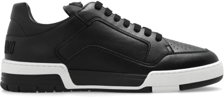 Moschino Sneakers met logo Moschino , Black , Heren - 44 Eu,40 Eu,41 Eu,45 EU
