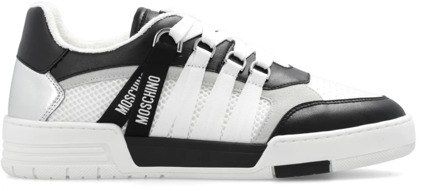 Moschino Sneakers met logo Moschino , White , Dames - 40 Eu,37 Eu,38 Eu,41 Eu,36 Eu,39 EU