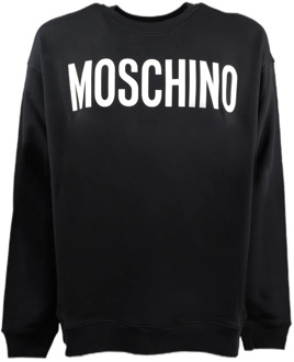 Moschino Stijlvol Sweatshirt voor Mannen Moschino , Black , Heren - Xl,L,S,3Xl