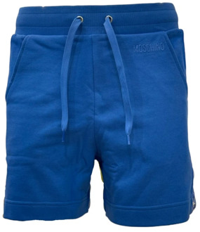 Moschino Stijlvolle Bermuda Shorts voor Zomerse Dagen Moschino , Blue , Heren - L,M,S,Xs