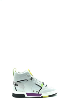 Moschino Stijlvolle sneakers voor heren Moschino , White , Heren - 42 EU