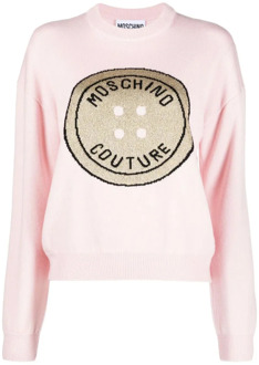 Moschino Stijlvolle Sweaters voor Mannen en Vrouwen Moschino , Multicolor , Dames