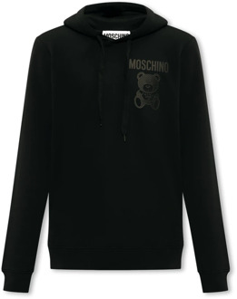 Moschino Stijlvolle Sweatshirts en Hoodies Moschino , Black , Heren - L,M,S