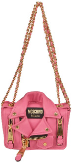 Moschino Stijlvolle Tassen Collectie Moschino , Pink , Dames - ONE Size