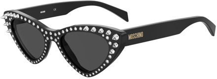 Moschino Stijlvolle zonnebril Moschino , Black , Dames - 52 MM