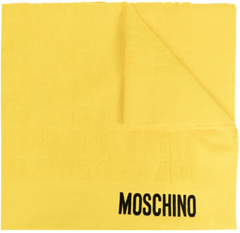 Moschino Strandlaken Moschino , Yellow , Heren - ONE Size