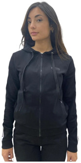 Moschino Sweatshirt met rits Moschino , Black , Dames - XL