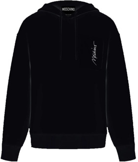 Moschino Sweatshirts & Hoodies Moschino , Black , Heren - Xl,L,M,S