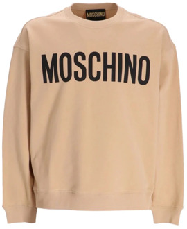 Moschino Sweatshirts Moschino , Beige , Heren - Xl,L,M
