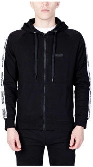 Moschino Sweatshirts Moschino , Black , Heren - 2Xl,Xl,L