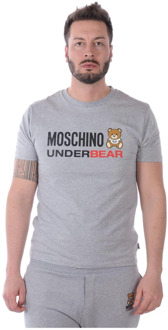 Moschino Sweatshirts Moschino , Gray , Heren - 2Xl,Xl,L,M,S