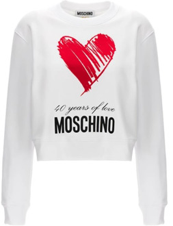 Moschino Sweatshirts Moschino , White , Dames - M,S,Xs