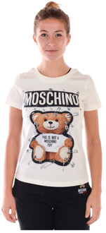 Moschino Sweatshirts Moschino , White , Dames - S,Xs,2Xs,3Xs