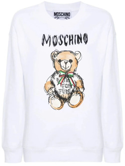 Moschino Sweatshirts Moschino , White , Dames - Xs,2Xs