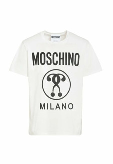 Moschino T-shirt Moschino , White , Heren - Xs,2Xs