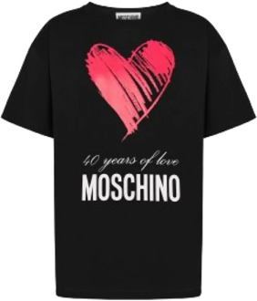 Moschino T-Shirts Moschino , Black , Dames - M,S,Xs