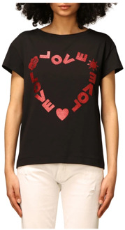 Moschino T-Shirts Moschino , Black , Dames - S
