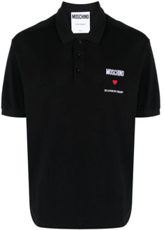 Moschino T-Shirts Moschino , Black , Heren - L,M