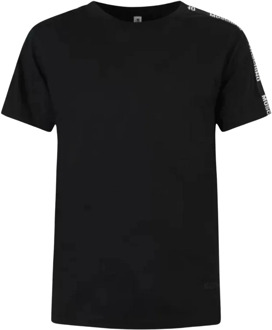 Moschino T-Shirts Moschino , Black , Heren - M,Xs
