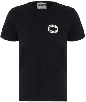 Moschino T-Shirts Moschino , Black , Heren - Xl,L,S