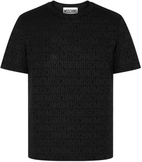 Moschino T-Shirts Moschino , Black , Heren