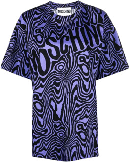 Moschino T-Shirts Moschino , Blue , Dames - L,M,S,Xs