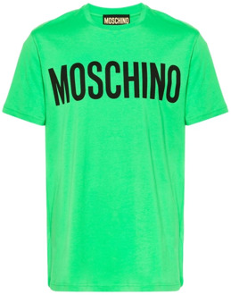 Moschino T-Shirts Moschino , Green , Heren - 2XL
