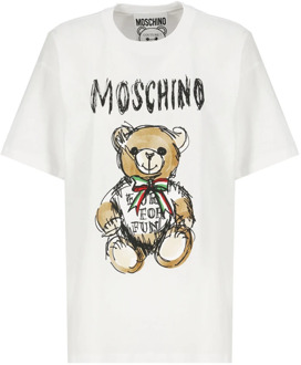 Moschino T-Shirts Moschino , White , Dames - M,S,Xs