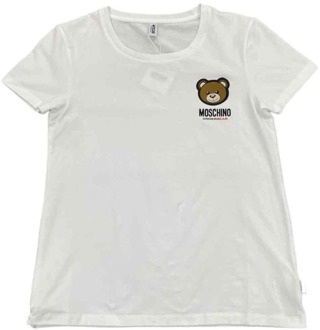 Moschino T-Shirts Moschino , White , Dames - Xl,L,S