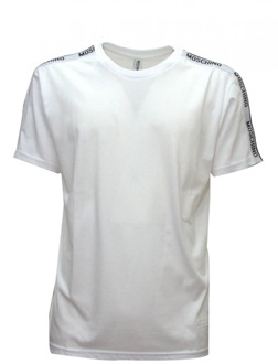Moschino T-Shirts Moschino , White , Heren - 2Xl,Xl,M,S