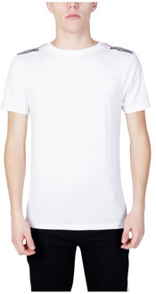 Moschino T-Shirts Moschino , White , Heren - Xl,L,M,S,Xs