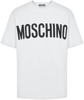 Moschino T-Shirts Moschino , White , Heren - Xl,L,M,S