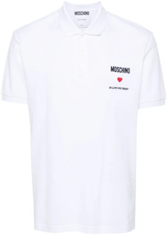 Moschino T-Shirts Moschino , White , Heren - Xl,L,M