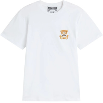 Moschino T-Shirts Moschino , White , Heren - XL