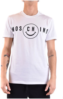 Moschino T-Shirts, Stijlvolle Collectie Moschino , White , Heren - L,M