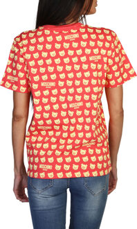 Moschino Teddybeer Print T-shirt - maat Lichtroze