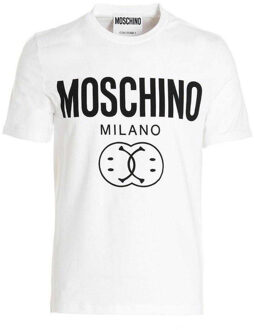 Moschino Uniseks T-Shirt voor volwassenen (Wit) - maat