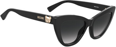 Moschino Vrouwen Zonnebril 54/17/140 mm Acetaat Zwart - One Size