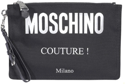Moschino Wallets & Cardholders Moschino , Black , Dames - ONE Size