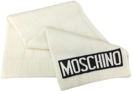 Moschino Winter Sjaal Moschino , Beige , Heren - ONE Size