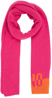 Moschino Winter Sjaal - Warm en Stijlvol Moschino , Pink , Dames - ONE Size