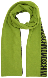 Moschino Winter Wollen Sjaal Moschino , Green , Dames - ONE Size