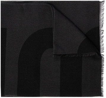 Moschino Wintersjaal Moschino , Black , Heren - ONE Size