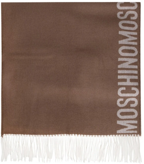 Moschino Wintersjaal Moschino , Brown , Dames - ONE Size