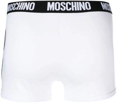 Moschino Witte herenondergoed Moschino , White , Heren - L,S