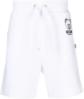 Moschino Witte Ondergoed Shorts Moschino , White , Heren - Xl,L,M,S